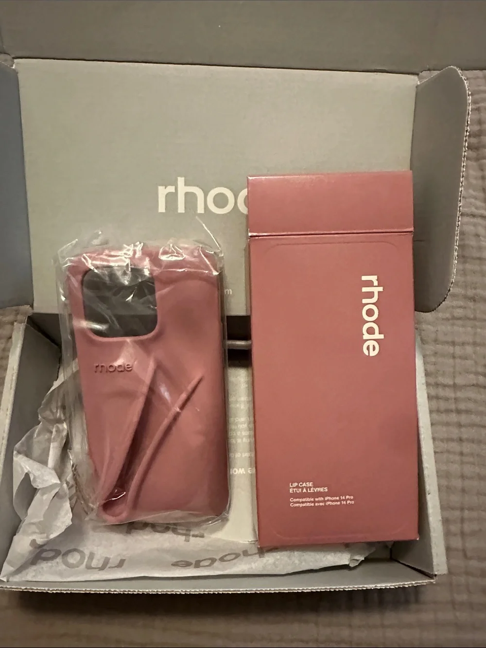 RHODE Dusty Rose Phone Case